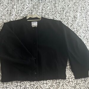 Old Navy Women's Classic Black Bomber Jacket